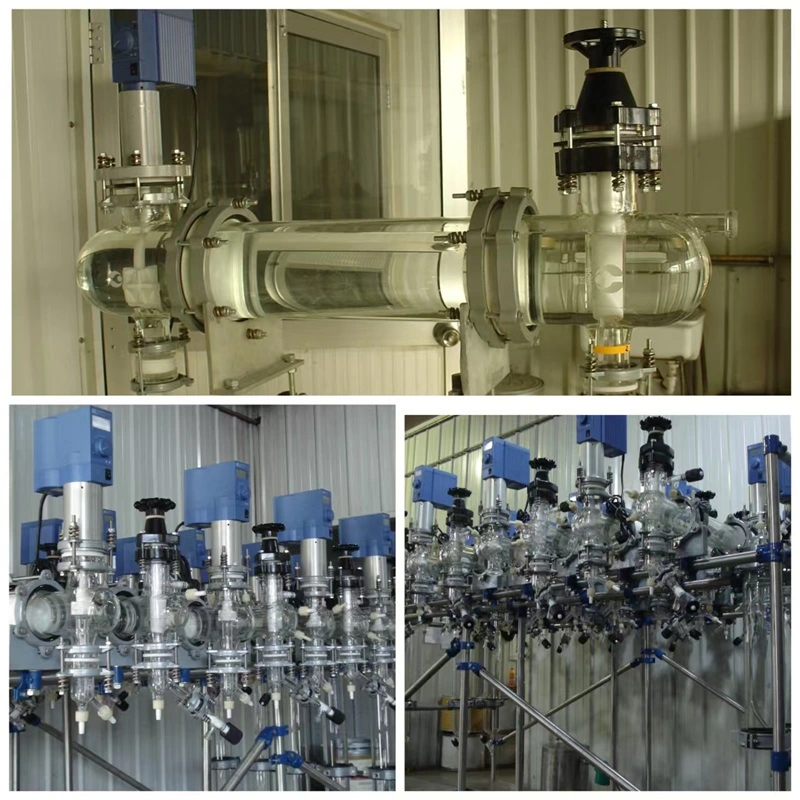 Horizontal Borosilicate Glass Tubular Mixer Settler — detail 1