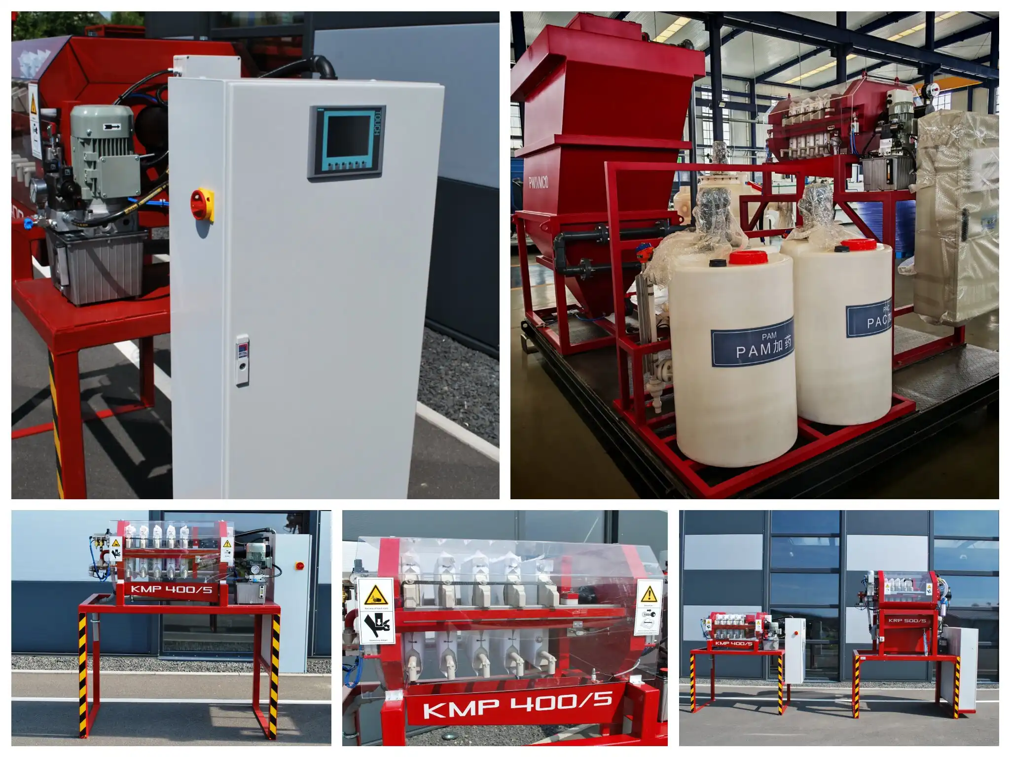 Lab-scale plate and frame filter presses — detail 1