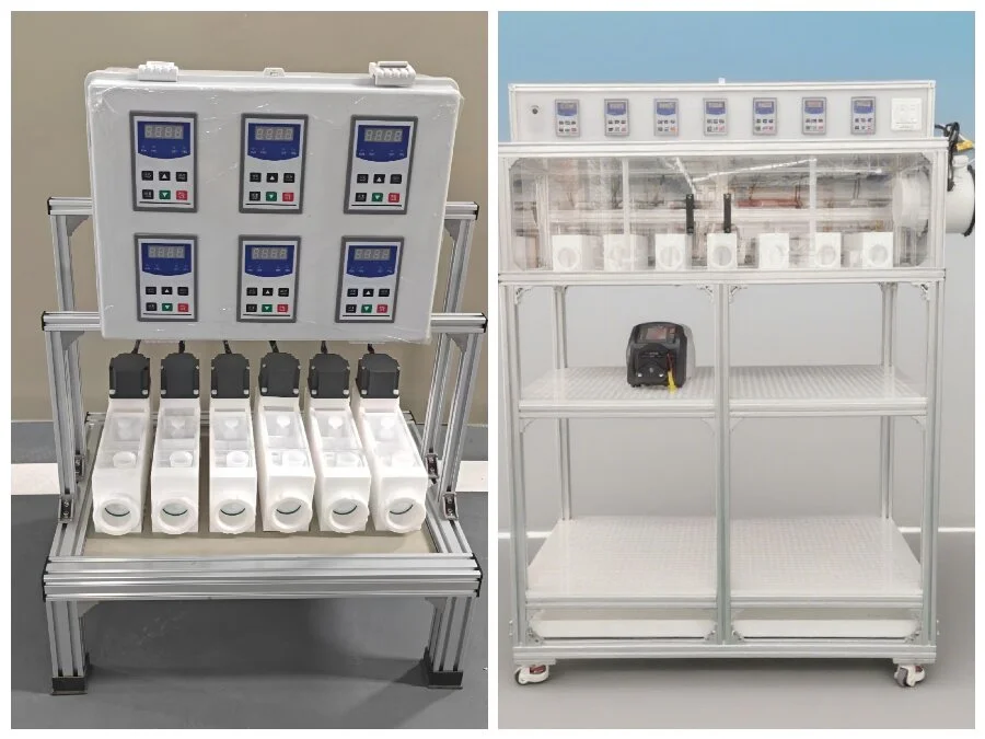 PTFE Mixer Settler — detail 1