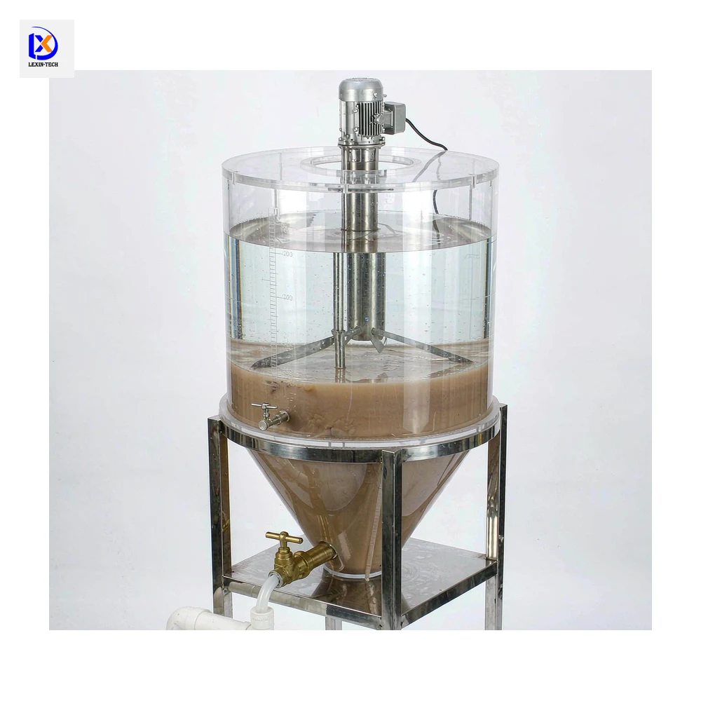 Bench-Scale Counter-Current Decantation (CCD) Wash Unit