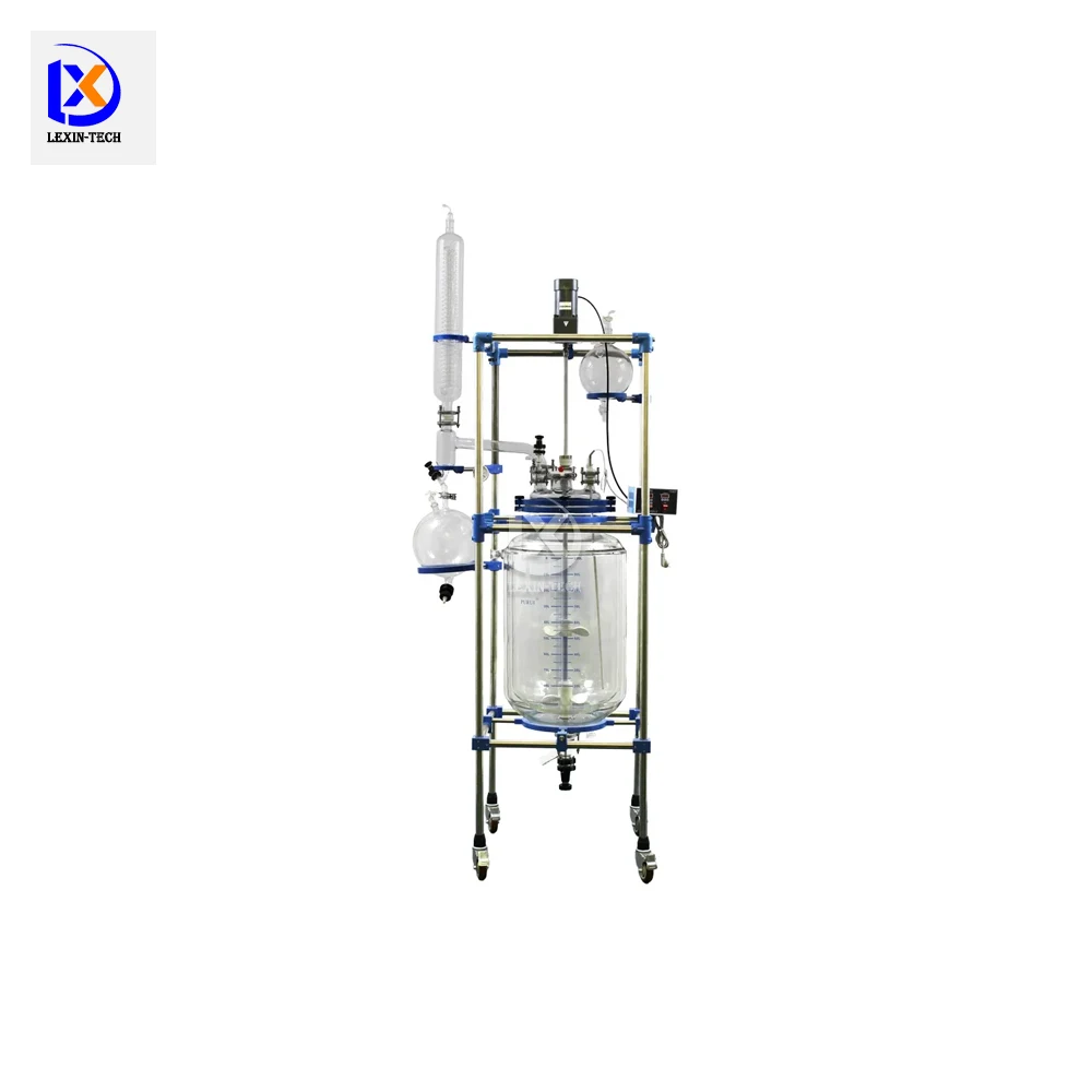Lab-Scale Agitated Leaching and Solid-Liquid Separation Unit