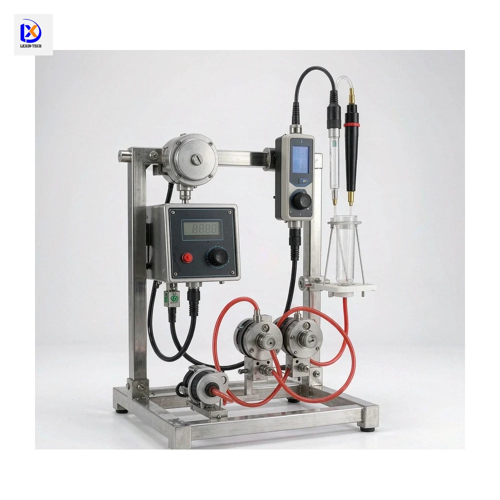 Lab-Scale Agitated Leaching and Solid-Liquid Separation Unit