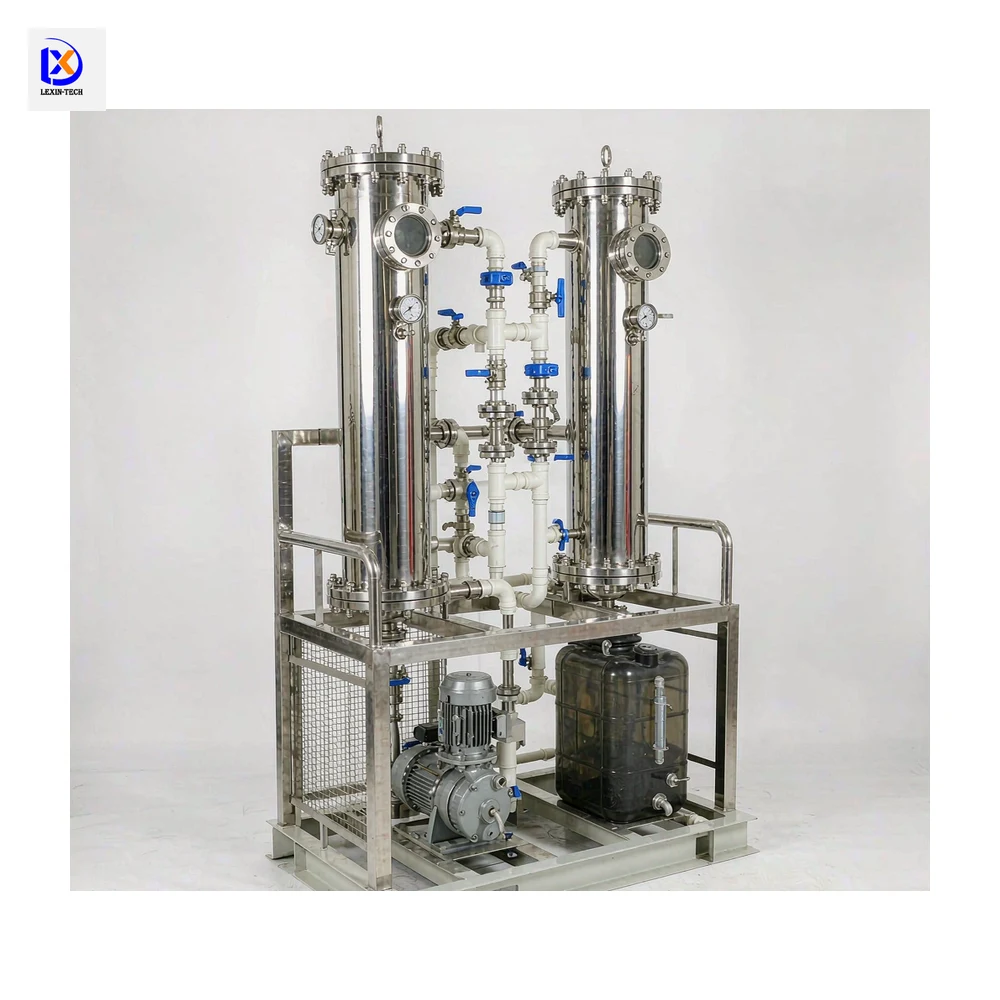 Pilot-Scale Carbon-in-Column (CIC) Adsorption Unit