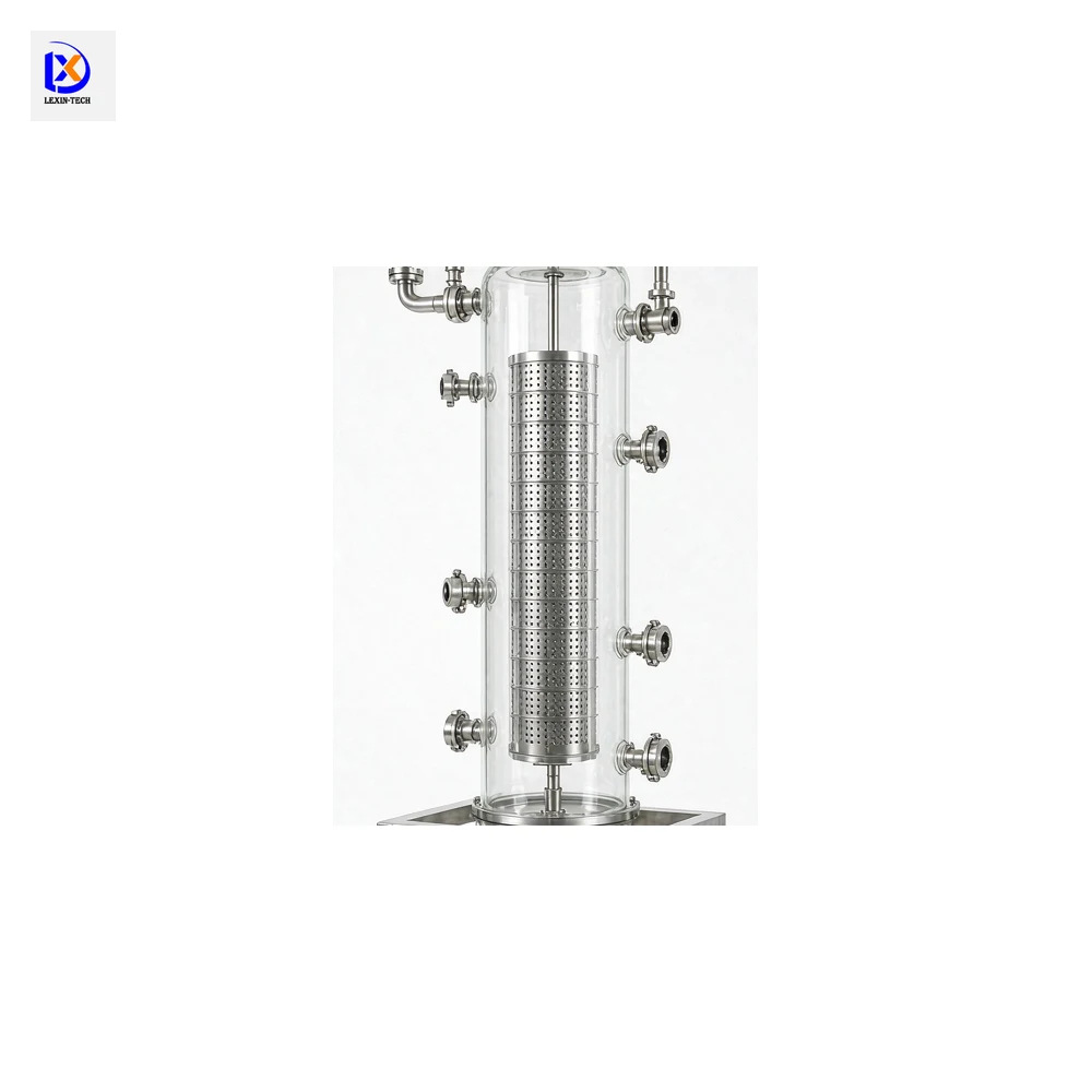 Pilot-Scale Pulsed Sieve-Plate Extraction Column