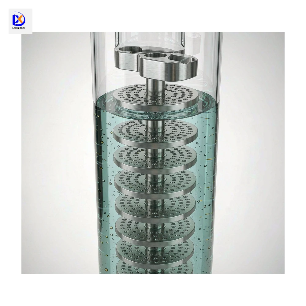 Pilot-Scale Reciprocating-Plate Extraction Column