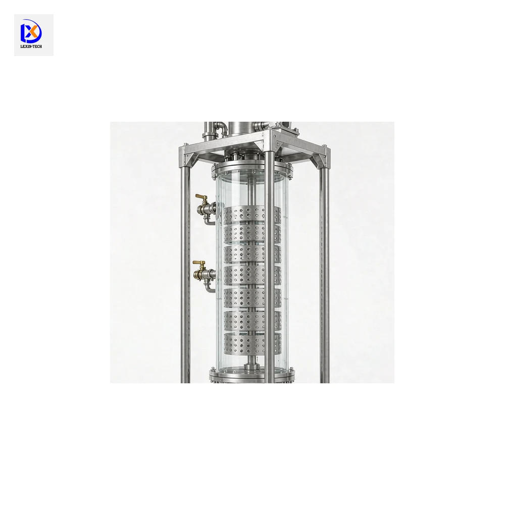 Pilot-Scale Reciprocating-Plate Extraction Column
