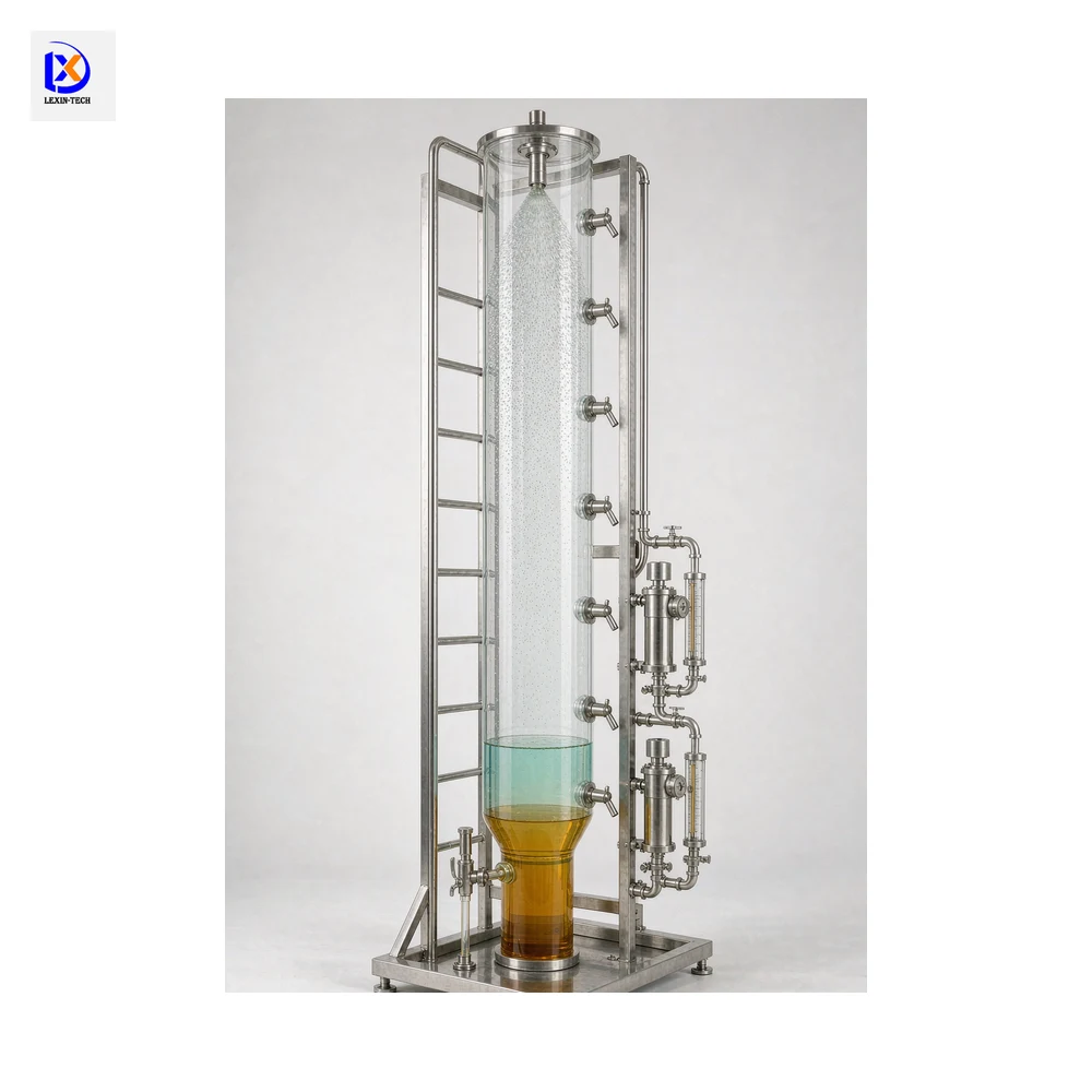 Pilot-Scale Spray Extraction Column
